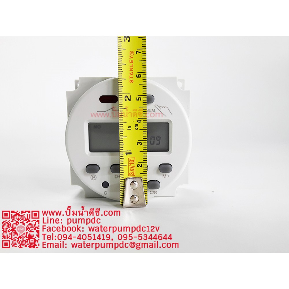เครื่องตั้งเวลาดิจิตอล MTEC AC220V 16A รุ่น CN101A (เกรด A)